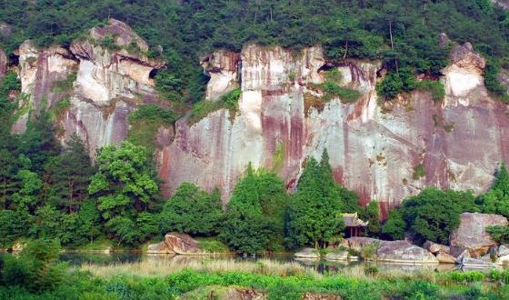 周边旅游 遂昌旅游 丽水遂昌南尖岩缙云鼎湖峰三日游  景点 小赤壁下